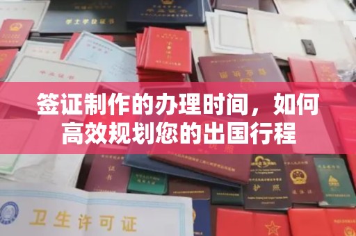 重庆签证制作的办理时间，如何高效规划您的出国行程