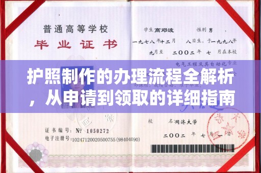 重庆护照制作的办理流程全解析，从申请到领取的详细指南