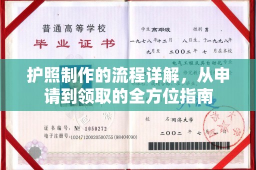重庆护照制作的流程详解，从申请到领取的全方位指南